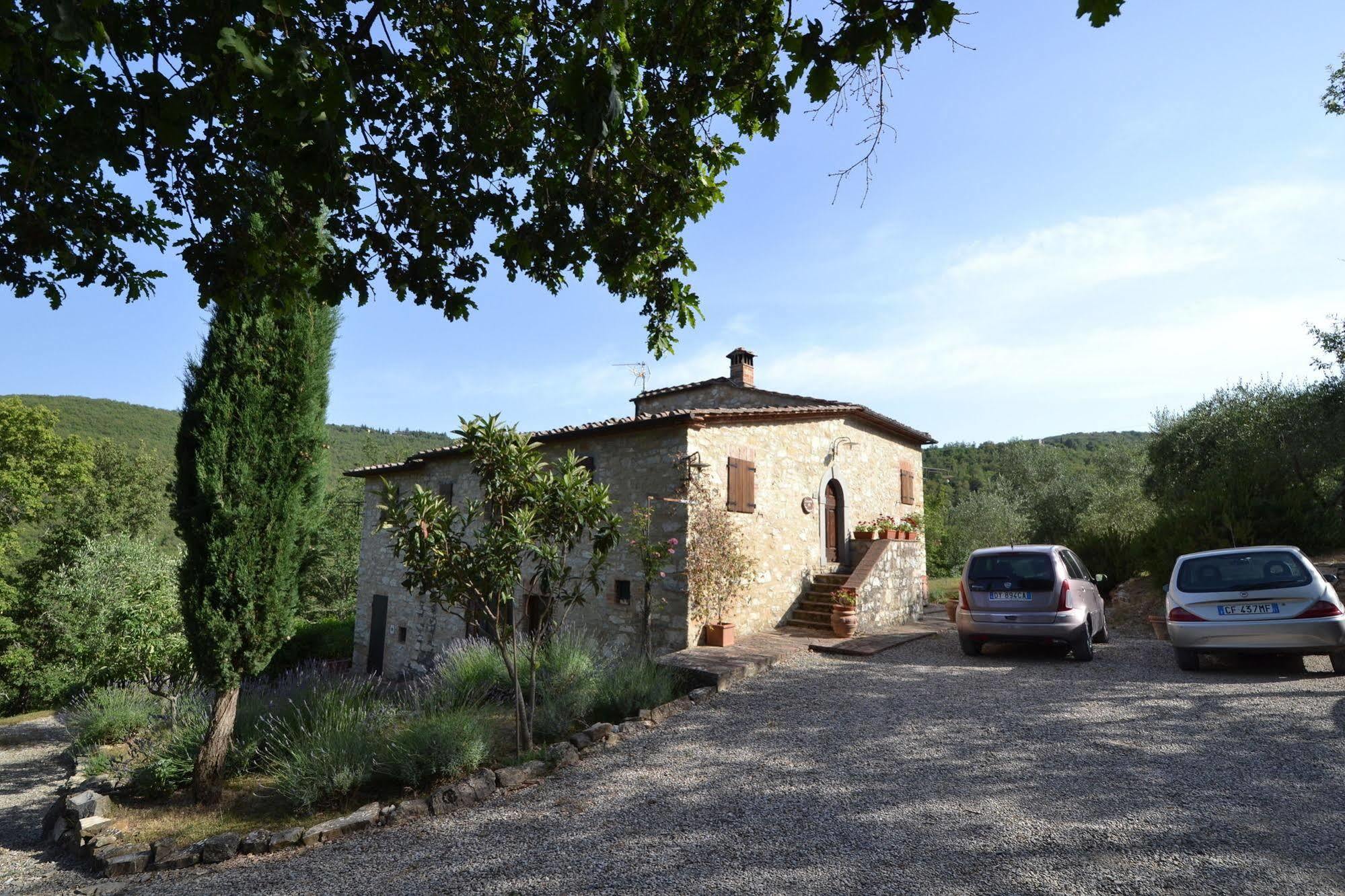 Villa Capannuccia Castellina in Chianti Ngoại thất bức ảnh